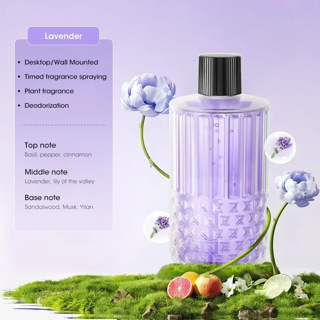 Mini Essential Oil Aroma Diffuser Large Mist Air Humidifier Rechargeable 5-Gear Aromatherapy Machine Air Freshener for Home Car