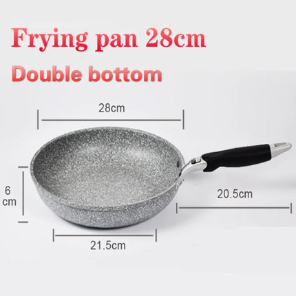 Durable Non-stick Stone Frying Wok Pan