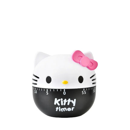 Hello Kitty Kitchen Cooking Reminder Cartoon Kawaii 60 Minute Timer Cooking Baking Helper Kitchen Chronograph Reminder