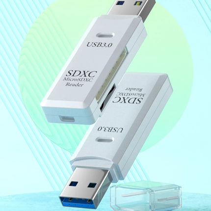 2 in 1 USB 3.0 Card Reader Micro TF sd card Reader usb adapter High Speed Cardreader TF Memory card For PC Laptop Accessories