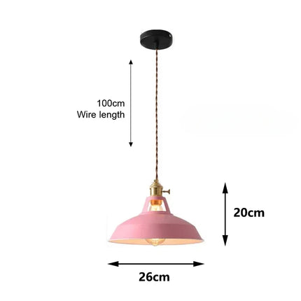 Colorful Retro Pendant Lights