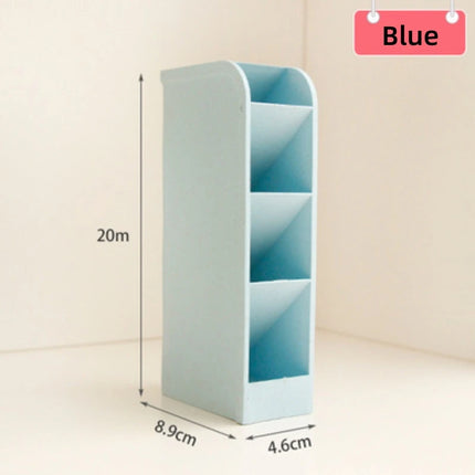 Multi-Layer Pen and Cosmetic Brush Holder