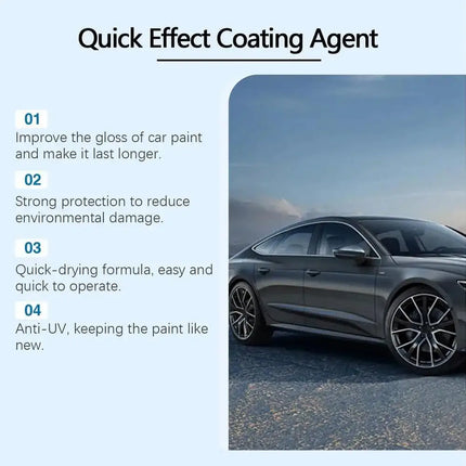 Car Coating Spray Spray Coating Agent Long-lasting Car Wax Polish Spray Eliminate Dirt Stain For Car Beauty I5y2