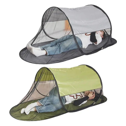 Tents for Camping Foldable Net Tent with Floor Single Person Camping Screen Shelter Portable Screen Houses for Bedding Camping