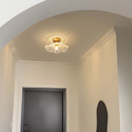 Vintage Glass Flower Pendant Lights
