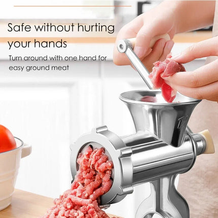 Heavy Duty Hand Operated Manual Kitchen Meat Mincer Noodles Grinder Sausage Filler Fruit Vegetable Beef Sausage Pasta Maker New