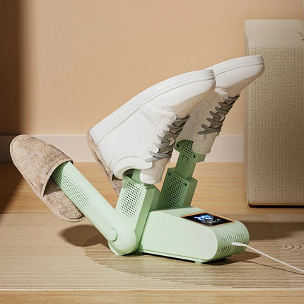 Shoe Dryer Portable Electric Shoe and Boot Dryer 180° Folding Design Smart Display for Shoes Gloves Hats Socks Ski Boots