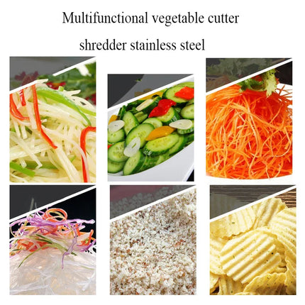 Multifunctional 6-Sided Stainless Steel Box Grater
