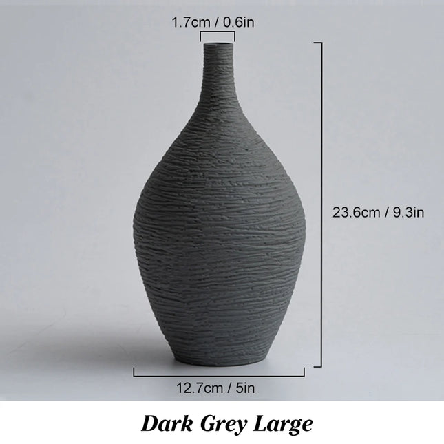 Nordic Luxury Ceramic Vase for Home