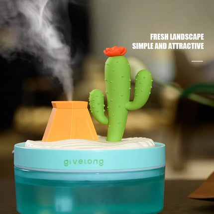 Landscape Air Humidifier Small Spray Hydration Household Silent Bedroom Desktop Car USB Aromatherapy Humidifiers Diffuser