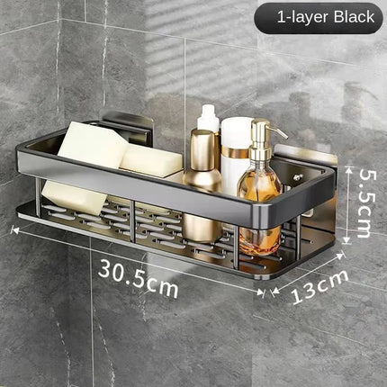 Rustproof Aluminum Shower Shelf