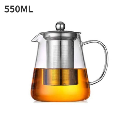 Heat Resistant Glass Teapot