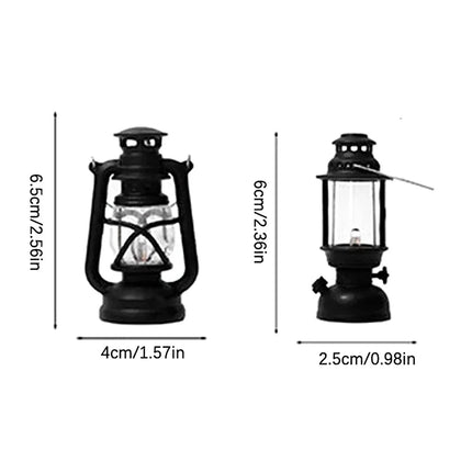 Mini Retro LED Lantern Ornament