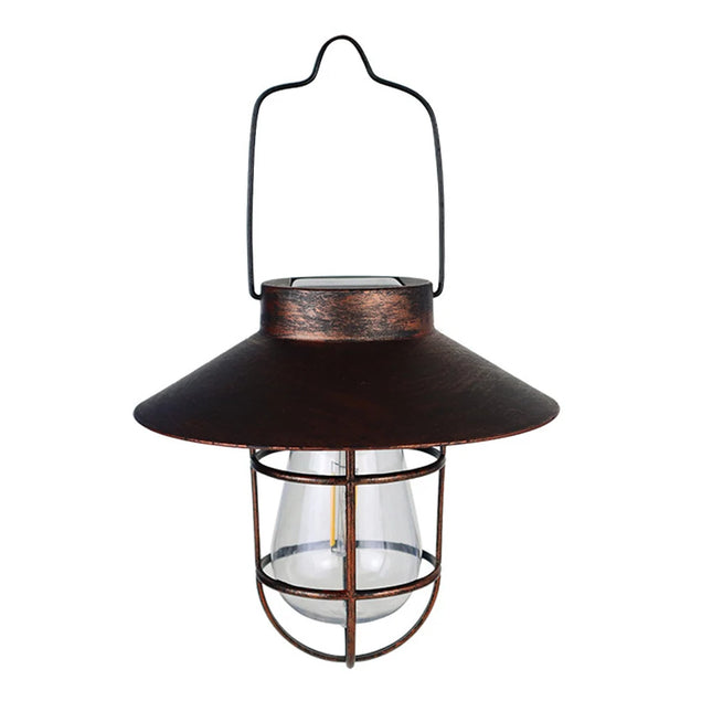 Vintage Solar Lantern Outdoor Hanging Light