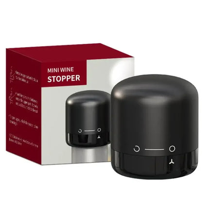 Black Wine Bottle Stopper