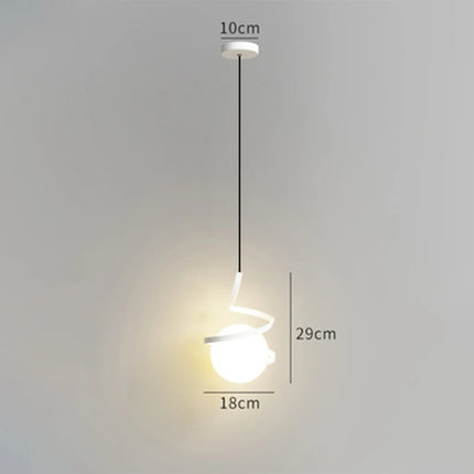 Nordic Glass LED Pendant Light