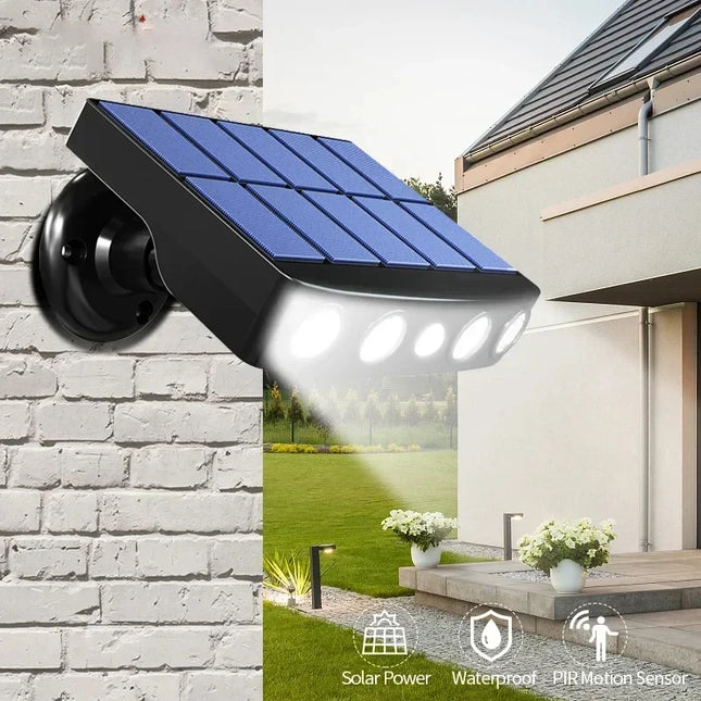 Powerful 4 LED Solar Security Lights
