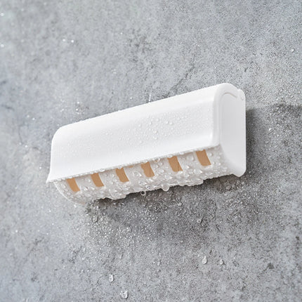 Wall-Mounted 6-Tooth Toothbrush Holder