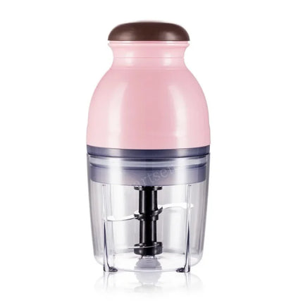 600ml Electric Kitchen Chopper Garlic Masher Meat Grinder Food Garlic Vegetable Chopper Crusher Food Processor Slicer Blender
