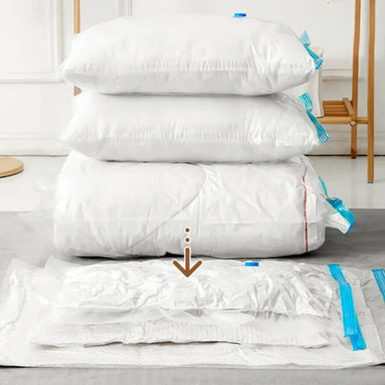 8/5/3/1PCS Vacuum Storage Bags Compression Pack Vacuum Bag for Storing Clothes Bedding Blanket Space Save Travel Bag Organizer