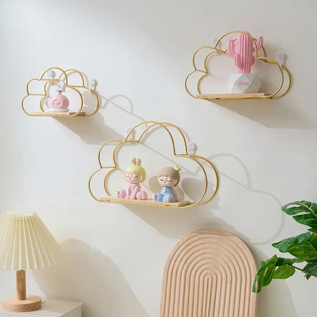 Nordic Cloud Wall Shelf