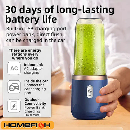 Portable Electric Juicer Blender