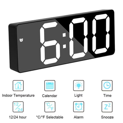 Modern LED Digital Alarm Clock