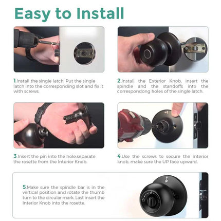 Biometric Fingerprint Smart Door Lock Keyless