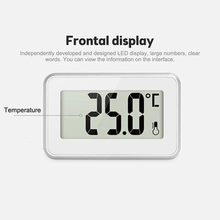 Electronic Thermometer Household Digital Temperature Meter Refrigerator Wall Hanging Thermometer Freezer Frost Alarm Thermometer
