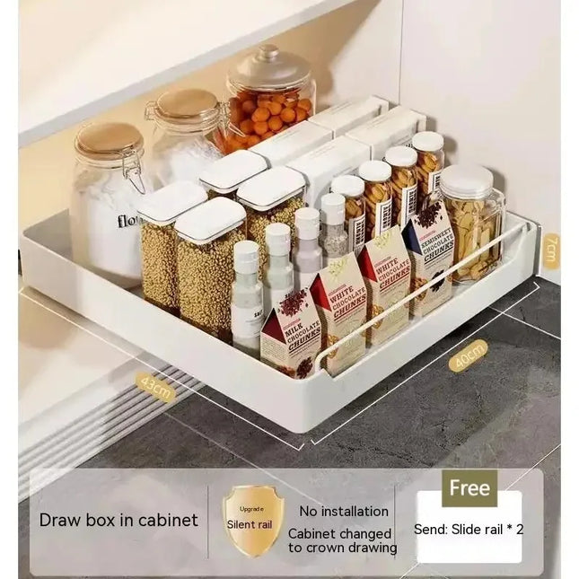 Pull-out Kitchen Storage Rack