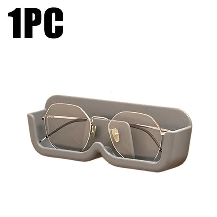 10PCS Eyeglasses Organizer Wall Mounted No-Punch Sunglasses Organizer Premium Sunglasses Display Case Home Storage