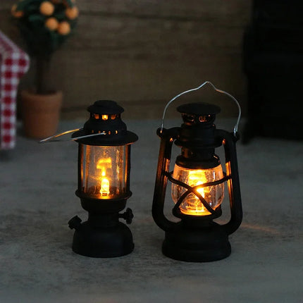 Mini Retro LED Lantern Ornament