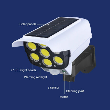 3-Mode Solar Wall Lamp