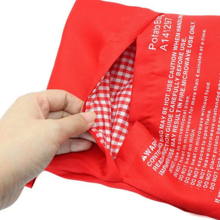 Microwave Oven Potato Cooker Bag Baked   Cooking  Quick Fast Kitchen Accessories
