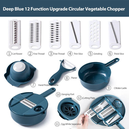 Nine-in-One Vegetable Cutter