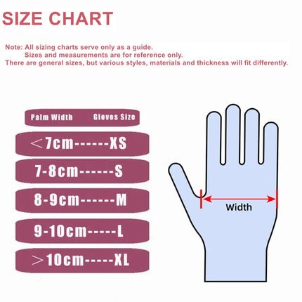 50PCS Pink Nitrile Disposable Gloves Household Gloves for Cleaning Kitchen Cooking Beauty Nail Hair Dye Tattoo Latex Powder Free