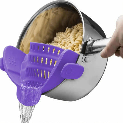 Adjustable Clip-On Strainer for Pots