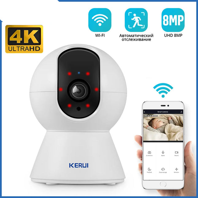 5MP 8MP 4K Smart Mini Wi-Fi IP Camera