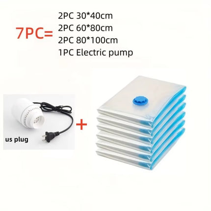 Compressed Bag Electric Pump, Travel Vacuum Bag Pump, Mini Vacuum Sealant Machine, Food Space Savings, Food Organizer