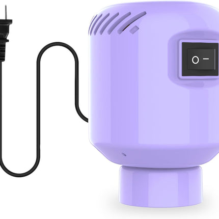 Electric Pump for Vacuum Storage Bags Travel Vacuum Pump for Various Vacuum Seal Bags Portable Vacpack Air Pump for Compression Clothing Blanket Luggage White(Storage Bag Not Included)