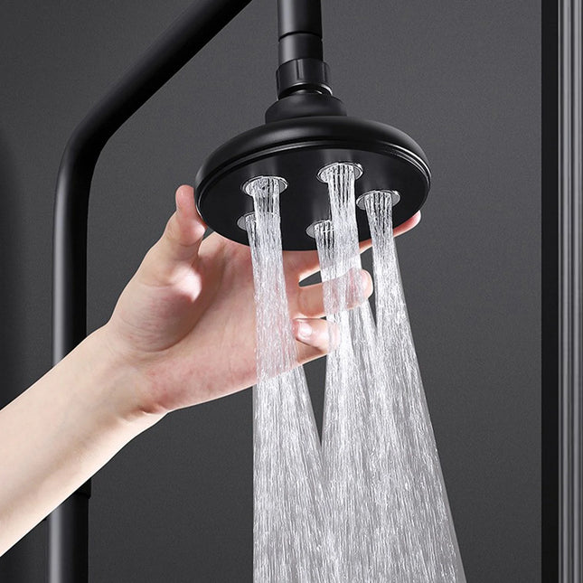Supercharged Wall-Mounted Rotatable Shower Head
