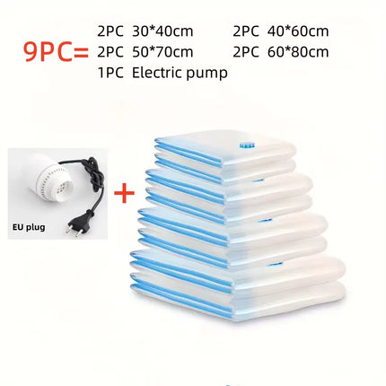 Compressed Bag Electric Pump, Travel Vacuum Bag Pump, Mini Vacuum Sealant Machine, Food Space Savings, Food Organizer