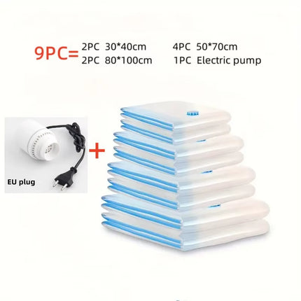 Compressed Bag Electric Pump, Travel Vacuum Bag Pump, Mini Vacuum Sealant Machine, Food Space Savings, Food Organizer
